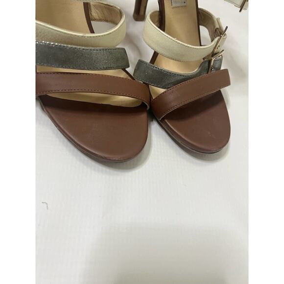 JIMMY CHOO BUBBLE BUCKLE COMBO SANDALS SIZE 40 - Picture 8 of 9